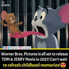 The movie is based on the cartoons that started in. Tom Jerry New Movie Tom And Jerry Tom And Jerry Movies Childhood Memories