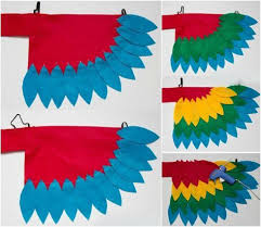 Papagei Kostum Kinder Selber Machen Anleitung Feder Stoff Papagei Kostum Selber Machen Papagei Kostum Kostume Selber Machen