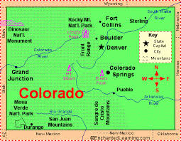 It has 10 provinces and three territories. Colorado Facts Map And State Symbols Enchantedlearning Com