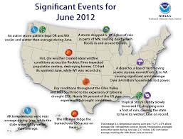 Columbia gets some kind of precipitation, on average, 108 days per year. National Climate Report June 2012 State Of The Climate National Centers For Environmental Information Ncei