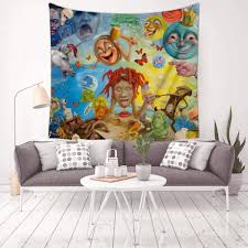 A piece of fan art i made out of the life's a trip album cover. Ialvwangl Life S A Trip Out Now Trippie Redd Wall Hanging Tapestry Home Decor 3d Print Tapestry 59 1 X 59 1 Inch Buy Online In Dominica At Dominica Desertcart Com Productid 197749477
