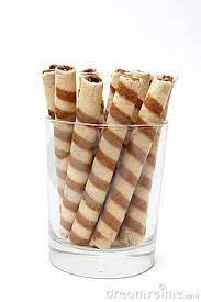 Wafer Roll Sticks Cream Rolls Wafer Chocolate Roll Baby Boy Birthday Cake