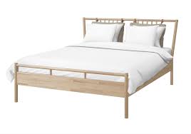 Bjorksnas Bed Frame Birch Luroy Queen Ikea Bed Frame Furniture Bed