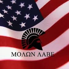 La frase molon labe o molōn labe. The Meaning Behind Molon Labe A Favored Gun Rights Slogan Of Oregon Sheriff John Hanlin