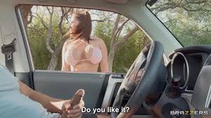 Prostituta de rua foi paga para ser fodida no carro em público