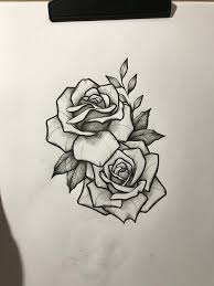 Ohlatpz Rose Drawing Tattoo Tattoos Roses Drawing
