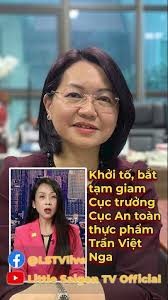 Khởi tố, ʙắᴛ ᴛạᴍ ɢɪᴀᴍ Cục trưởng Cục An toàn thực phẩm Trần Việt Nga