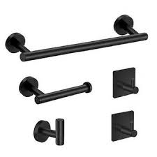 If you're looking for bathroom hardware sets for sale online, wayfair has several options sure to satisfy the pickiest shopper. Bathroom Wall Mounted Towel Rack In 2021 Bathroom Hardware Set Matte Black Bathroom Bathroom Hardware