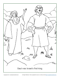If you want more quality coloring pictures, please select the large size button. Saul Was Israel S First King Coloring Page Children S Bible Activities Sunday School Activities For Kids