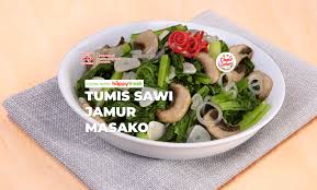 Cari resep berdasarkan bahan yang tersedia di rumah: Resep Tumis Sawi Jamur A La Masako Lauk Sehat Dan Enak