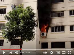 If the capacitor falters, the motor can overheat and give off a burning smell. Under The Angsana Tree What Causes Air Conditioner Fires
