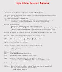 Creating an effective plan for a scheduled party is an essential part of achieving a successful event. High School Family Reunion Agenda Templates How To Prepare