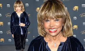 The legendary singer celebrated her birthday in a video posted to social media, where she opened up about the milestone. Tina Turner 78 Dazzles In Blue Velvet At Photo Call For Her Hit Musical S German Premiere Daily Mail Online
