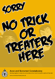 09.10.2019 · whilst most trick or treaters know not to knock at a house that doesn't have a pumpkin or other decorations on display, you can ease 08.10.2018 · free grim reaper no trick or treating printable sign click on the image to open up the full size which is best for printing and choose save. Avon Fire Rescue Service Gives Residents Posters To Keep Trick Or Treaters Away Gazette Series