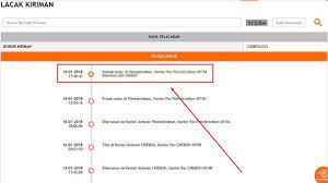 Arti Status Pengiriman Pos Indonesia