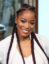 Sorry To This Man Keke Palmer S Reaction To Getting Asked On A Date Goes Viral In 2021 Straight Back Cornrows Braided Hairstyles Hair Styles