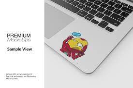 Download Laptop Sticker Mockup Set On Behance