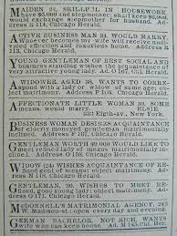 Personal Dating Ads from an 1893 Chicago Newspaper. These are too funny not  to share! Note the one at the top. Funny V… | Mom humor, Dating pictures,  Phone humor
