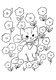 In fact, some boys also like it and take the cat as their life friend. Cute Kitten Coloring Pages Pdf Free Coloring Sheets Cat Coloring Page Kitty Coloring Animal Coloring Pages