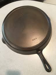 No 14 Wagner Sidney 0 Skillet 1064 Iron Numbers Cast Iron Cookware Cast Iron Skillet
