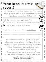 writing information reports printables and activities expository informational report what is the format of cbse
