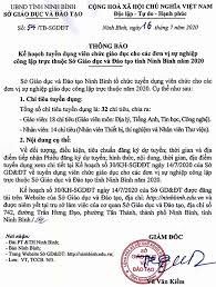 .dục và đào tạo tỉnh quảng ninh; Sá»Ÿ Giao Dá»¥c Va Ä'ao Táº¡o Ninh Binh Tuyá»ƒn Dá»¥ng Vien Chá»©c NÄƒm 2020