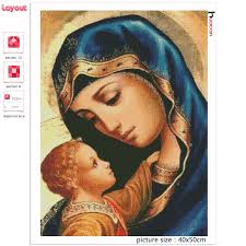 Diamond Painting Religious Virgin Mary