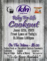 Relay for life sponsorship cover letter template. Relay For Life Cookout Flyer 2019 Perham Area Chamber Of Commerce