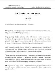 Gradivo sa vežbi i (posebno) sa laboratorijskih vežbi je praktično i upotrebljivo u daljem radu. Pdf Java Programiranje 2 I Uvod U Baze Podataka Kroz Mysql