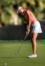 Nelly korda hits her tee shot on the 12th hole during the second round of the the ana inspiration golf. David Cannon On Twitter Love This Putter Grip So Appropriate Nellykorda Lpga Daddylonglegs Anainspiration Gettysport