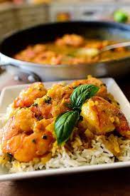 Coconut Curry Shrimp Recipe Seafood Recipes Indian Food Recipes Recipes