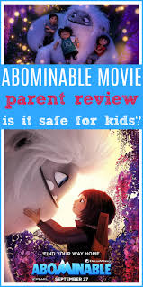 Abominable Movie Review Safe For Kids Raising Whasians Kids Safe Kids Movies Scary Kids