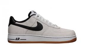 Nike Air Force 1 Low Canvas White Black Gum Fresh Sneakers Sneaker Head Canvas Shoes