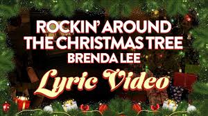 Brenda Lee Rockin Around The Christmas Tree Official Lyric Video Youtube