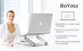 You can adjust the angle from 0 degrees (flat). Boyata Laptop Stander Multi Angle Computer Macbook Riser Tisch Warme Vent Portable Ebay