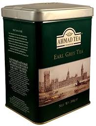 Ahmad Tea London Earl Grey Tea 200 G 7 Oz Tin Ahmad Tea Earl Grey Tea Grey Tea