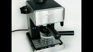 Mr Coffee Steam Espresso Cappuccino Maker Youtube