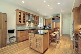 Kitchen Idea Of The Day Natural Light Wood Kitchens Gallery Very Nice Light Wood Island Seat Kitchen Design Custom Kitchens Design Maple Kitchen Cabinets
