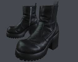 Female Boot 1 Game Ready 3d Model Womens Boots Boots 3d Model Character