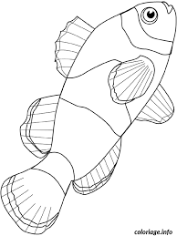 Elle contient trente espèces, une seule classée dans le genre premnas, les autres faisant partie du genre amphiprion. Coloriage Poisson Clown Dessin Poisson A Imprimer