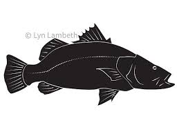 Barramundi Clip Art Instant Download Digital File Hand Drawn Etsy Fish Clipart Clip Art How To Draw Hands