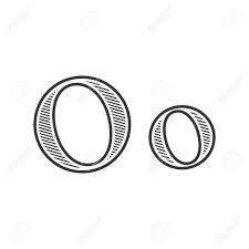 Proudly owned and operated by veteran artist sirimontra, o tattoo studio strives to bring the most elegant, sophisticated, and feminine tattoo experience the bay area has to offer. Schrift Tattoo Gravur Buchstabe O Schwarz Und Weiss Mit Schattierung Lizenzfrei Nutzbare Vektorgrafiken Clip Arts Illustrationen Image 46507216