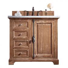 Whether you want rustic bathroom corner vanity or rustic bathroom vanities 36 inches, you can freely to measure the size of the vanity based on the space you have. 36 Inch Distressed Single Sink Bath Vanity Custom Options