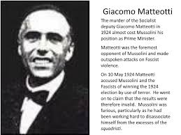 What hotels are near galleria matteotti? Ppt The Matteotti Crisis Powerpoint Presentation Free Download Id 3751808