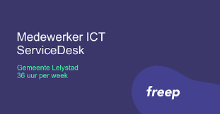 Medewerker Ict Servicedesk Bij Gemeente Lelystad Zzp Interim Freelance