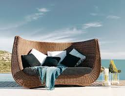 Madeira Rattan Gartenbett Expormin Relaxen Sommer Gartenmobel Design Aussenmobel Gartenmobel