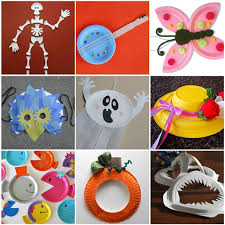 Une idée de bricolage pour le déguisement des enfants : Plus De 20 Idees De Craft Avec Des Assiettes En Papier Cabane A Idees