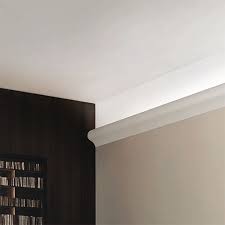 But with the right moldings, you can create an attractive outline pot lights, track lighting, skylights or a chandelier with a detailed design. Cornice Moulding Indirect Lighting Ceiling Coving Decoration 2 M Orac Decor C364 Luxxus Orac Decor