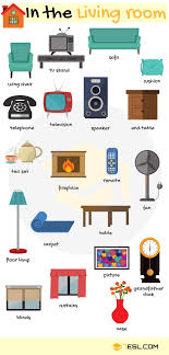 In The Living Room Vocabulary In English English Vocabulary Learn English Vocabulary Learn English