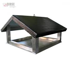 Edelstahl Vogelhaus Tirili - GirseDesign.de